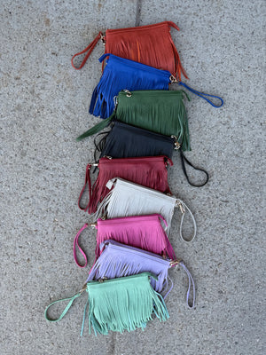 Fleetwood Fringe Crossbody Bag