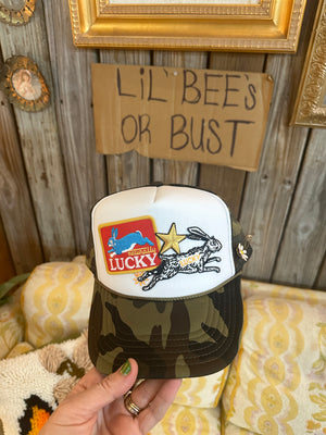 Lucky Rabbit Trucker Hat