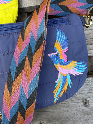 Soaring High Double Phoenix Patch Puff Mommy Sling Bags