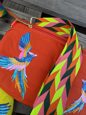 Soaring High Double Phoenix Patch Puff Mommy Sling Bags