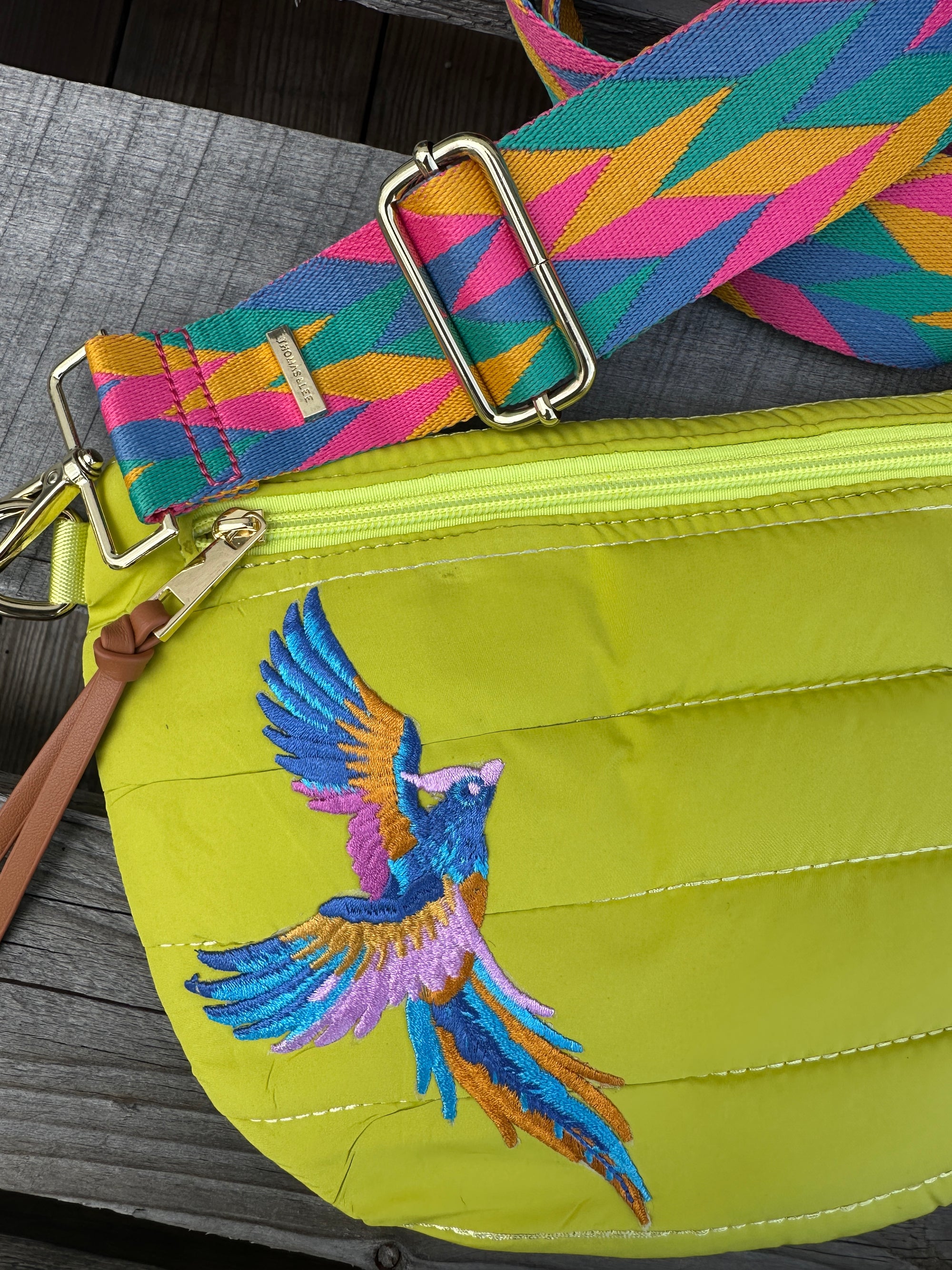 Soaring High Double Phoenix Patch Puff Mommy Sling Bags