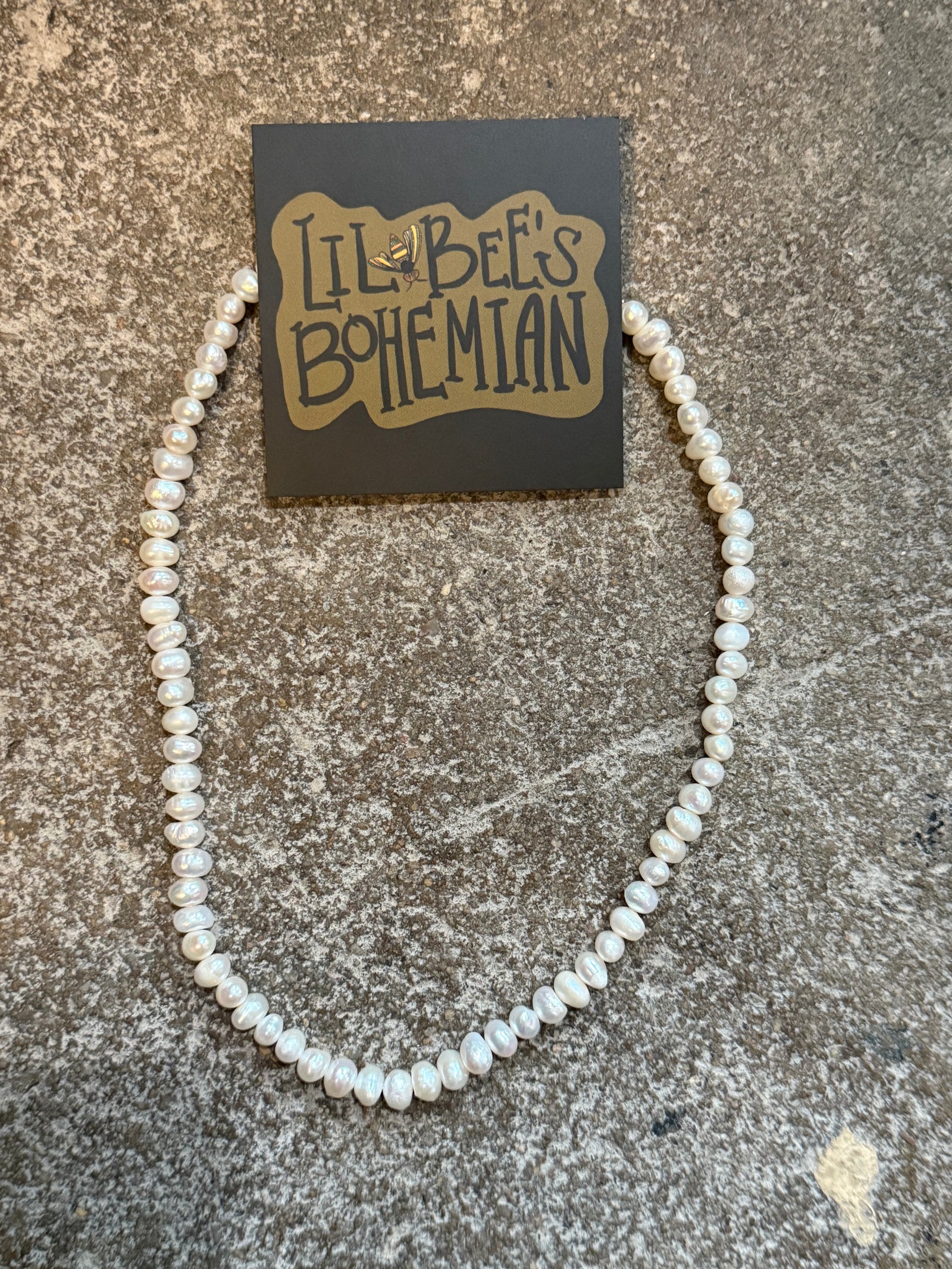 Outlaw's Bride Freshwater Pearl Necklace