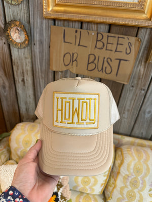 HOWDY Patch Trucker Hat