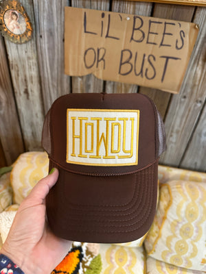 HOWDY Patch Trucker Hat