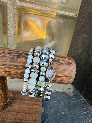 Snow Bunny Bracelet Set