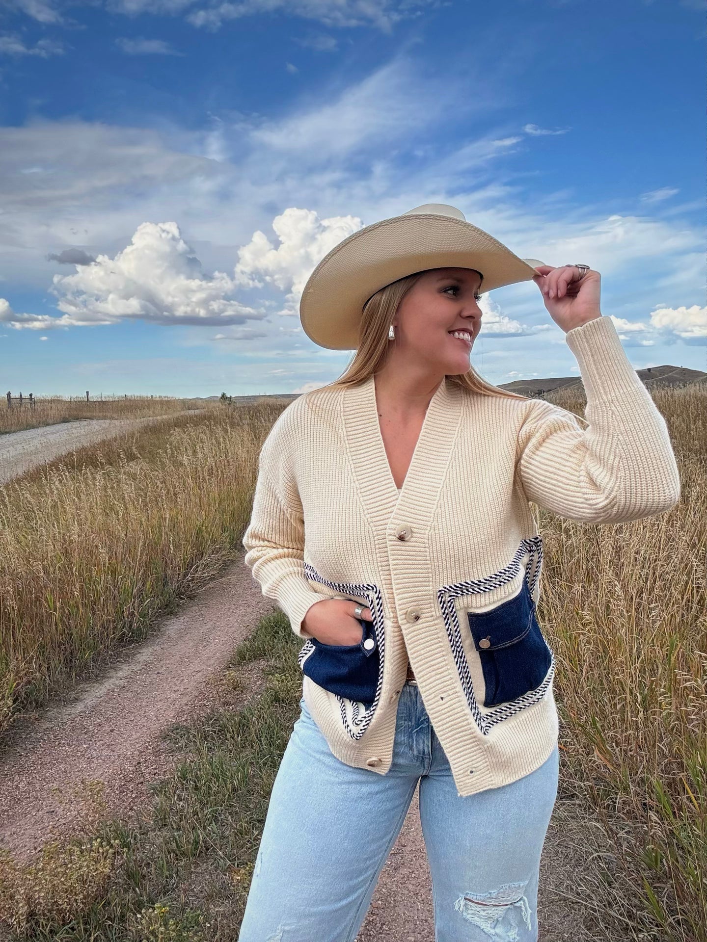 Deep Pockets Cardigan Sweater