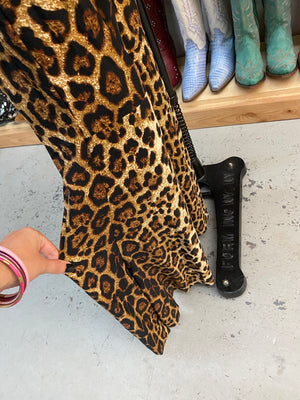 Lil Bee's Bohemian Leopard Bell Bottoms ~ Size M ~ Queen Bee’s Closet #1156