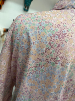 The Wilroy Traveller Vintage Floral Button Up Blouse