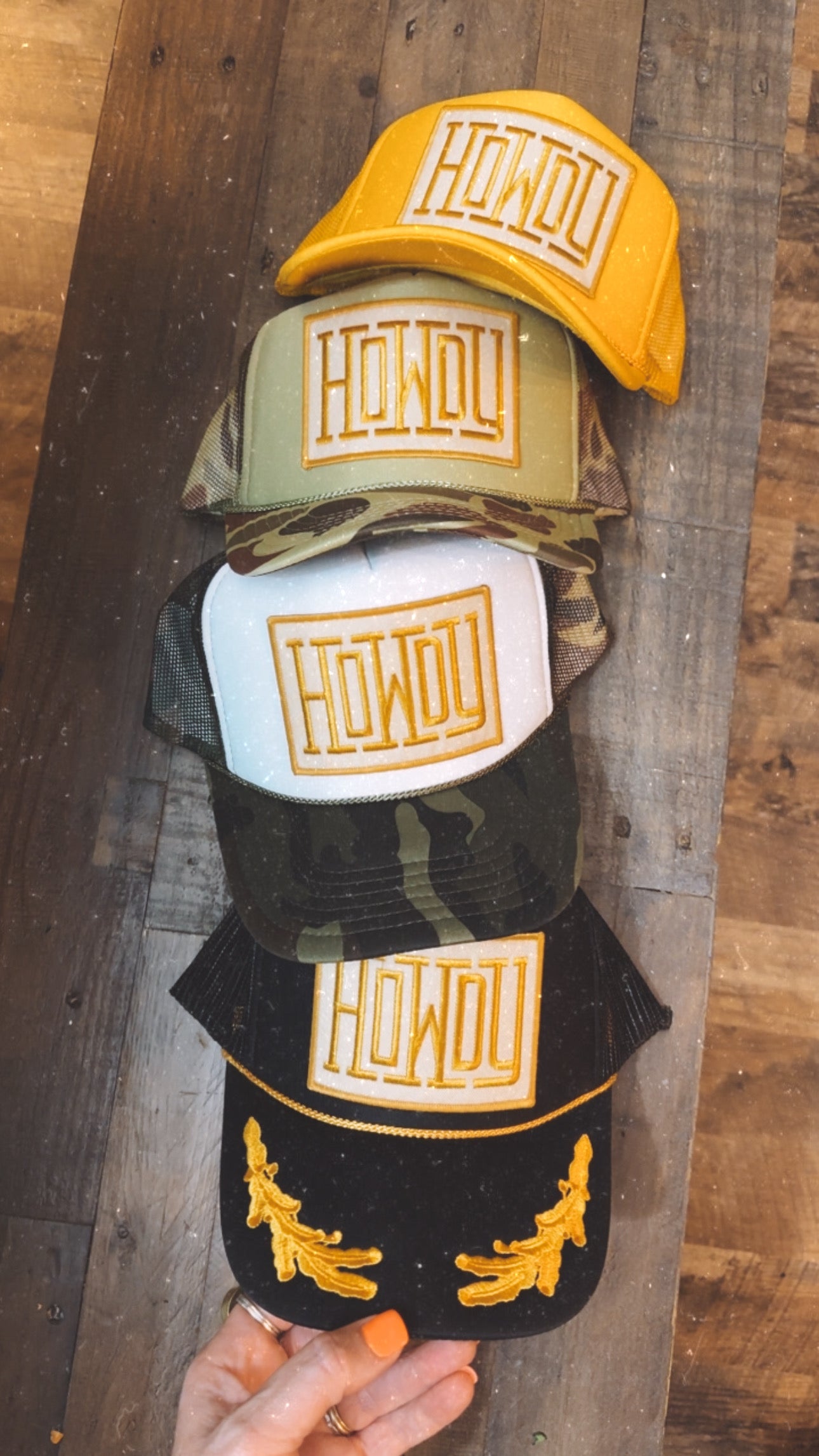 HOWDY Patch Trucker Hat