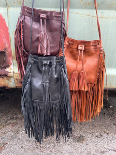 【PORTERNA】Ronbeu Fringe Shoulder Bag Amazon.com: Pink-pattern Women Tassel Fringe Shoulder bag