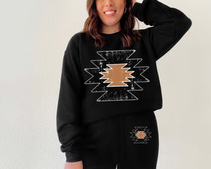 Aztec Design Sweatsuit Set (made to order) WR