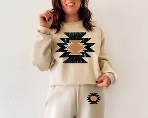 Aztec Design Sweatsuit Set (made to order) WR