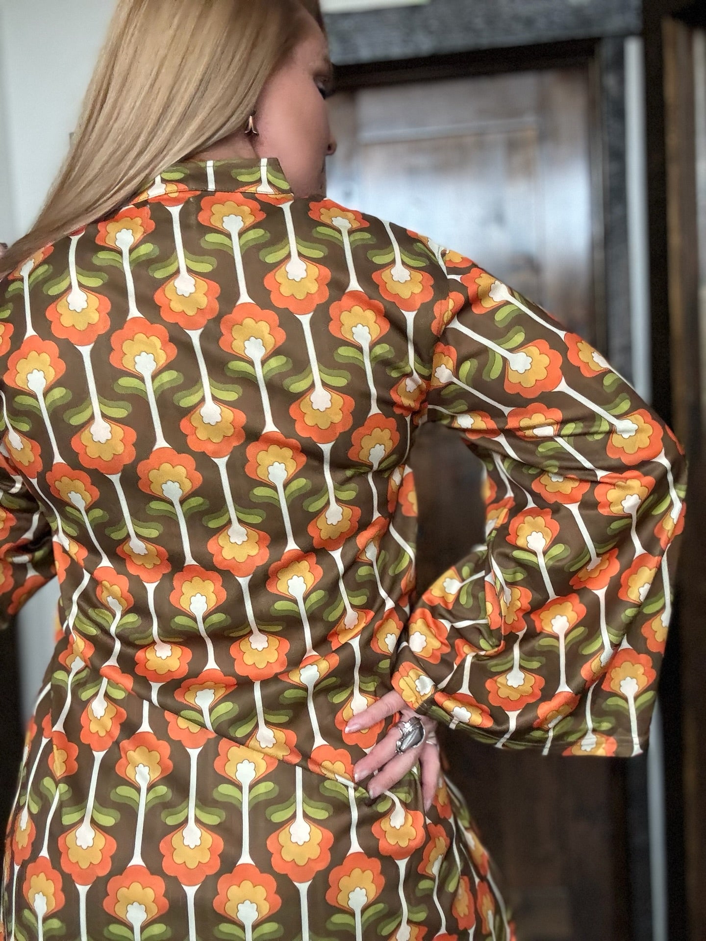 Cradle of Love Woman Retro Tulip Dress S/M