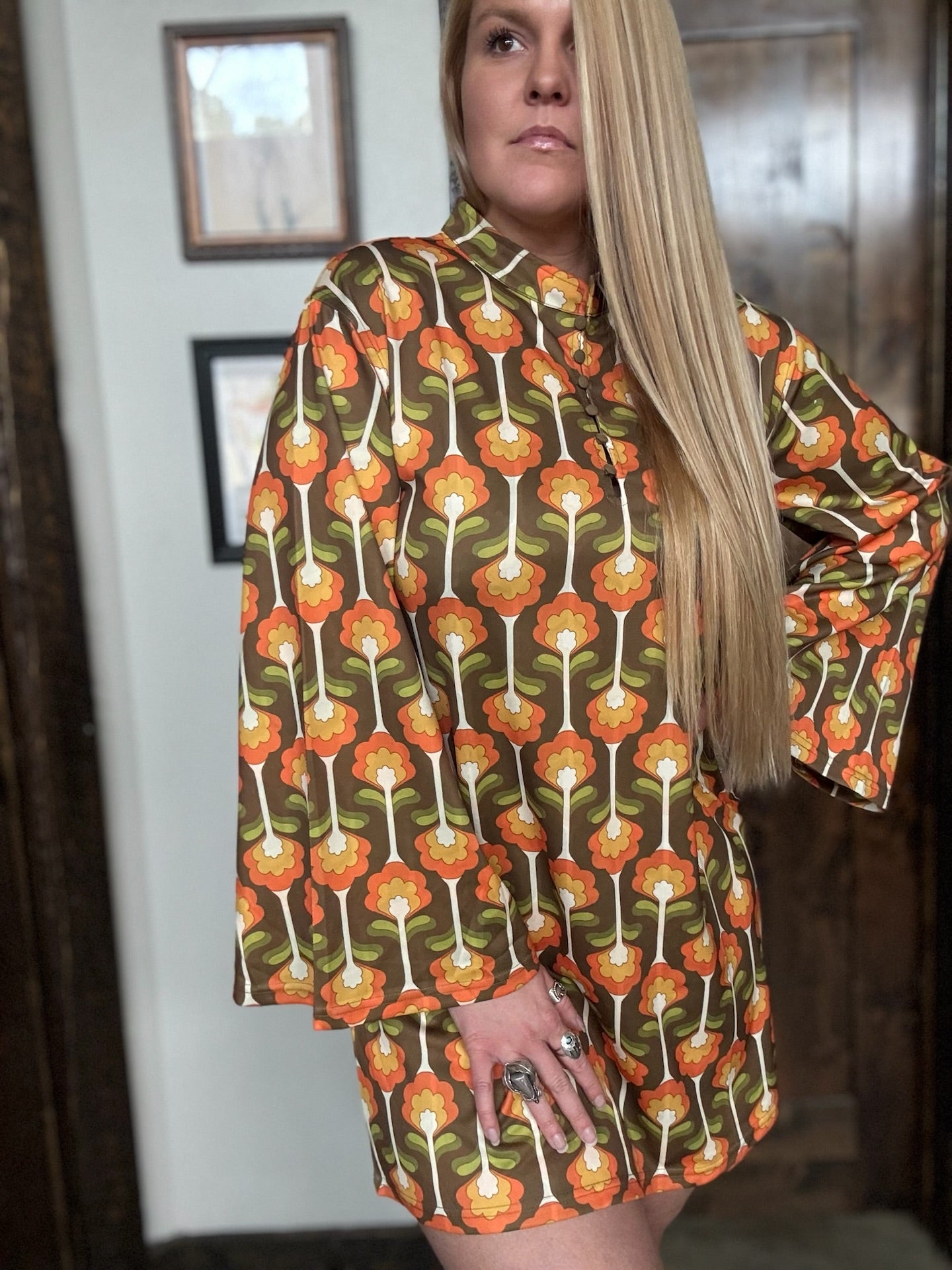 ladies tulip dresses Cradle of Love Woman Retro Tulip Dress S/M