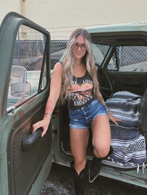 Have Love Will Travel Lace Tank