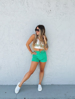 Hammies Shorts- Green