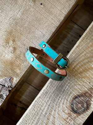 Cripple Creek Leather Wrap Bracelets