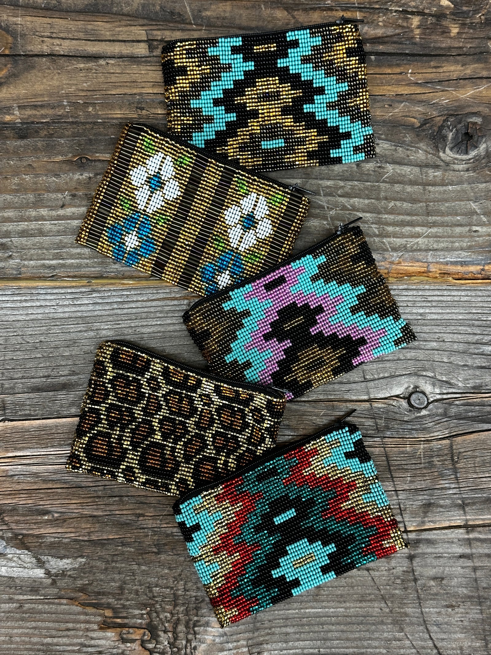 Kaqchi Beaded Zipper Pouch
