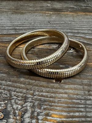 All Coiled Up Snake 10mm Coil Bracelets
