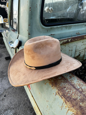 The Nomad Western Cattleman Hat ~ Light Tan