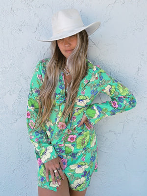 The Mirage Western Pinch Front Hat ~ Ivory