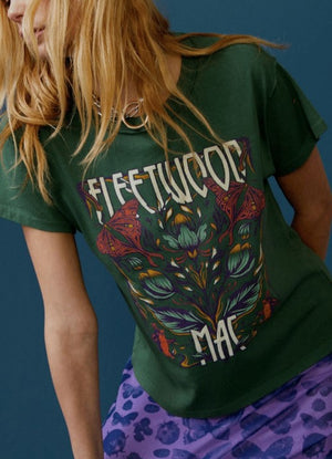 Fleetwood Mac Butterflies Reverse Girl Friend Style Tee