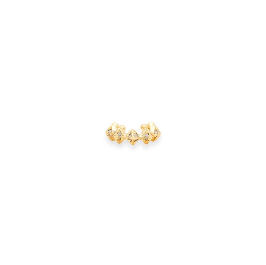Erin Fader Pyramid Deco Ear Cuff