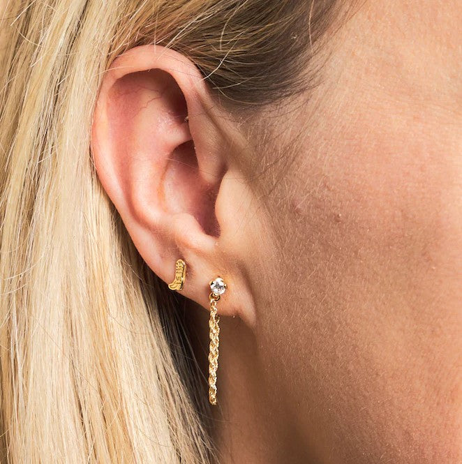 Cowboy Boot Stud Earrings