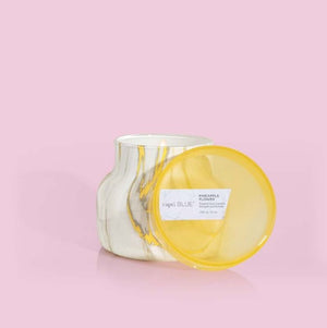 Modern Marble Petite Jar, 8 oz - Pineapple Flower Scent