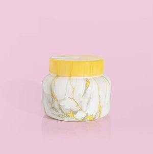 Modern Marble Signature Jar, 19oz - Pineapple Flower Scent
