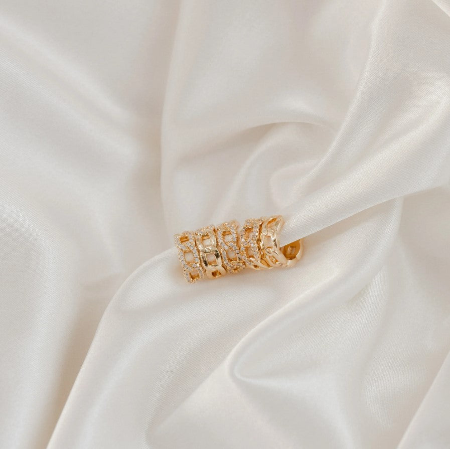 Erin Fader Disco Link Ear Cuff