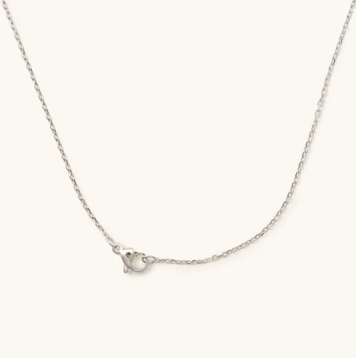 Silver Cowboy Boot Necklace