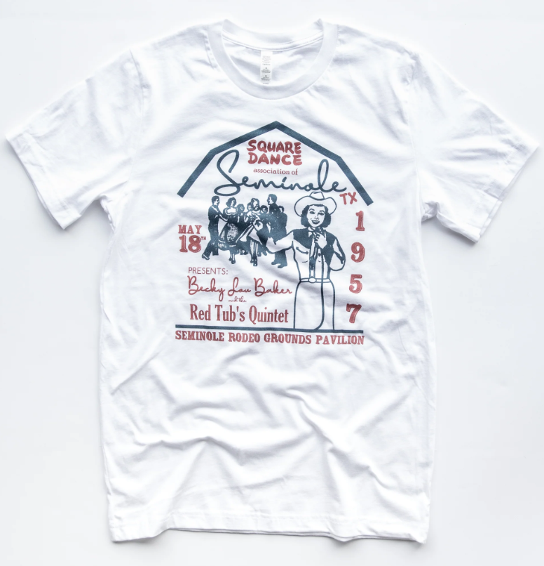 Seminole Square Dance Graphic Tee (made 2 order) RBR