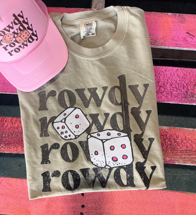 Rowdy Dice Tee (made 2 order) LC