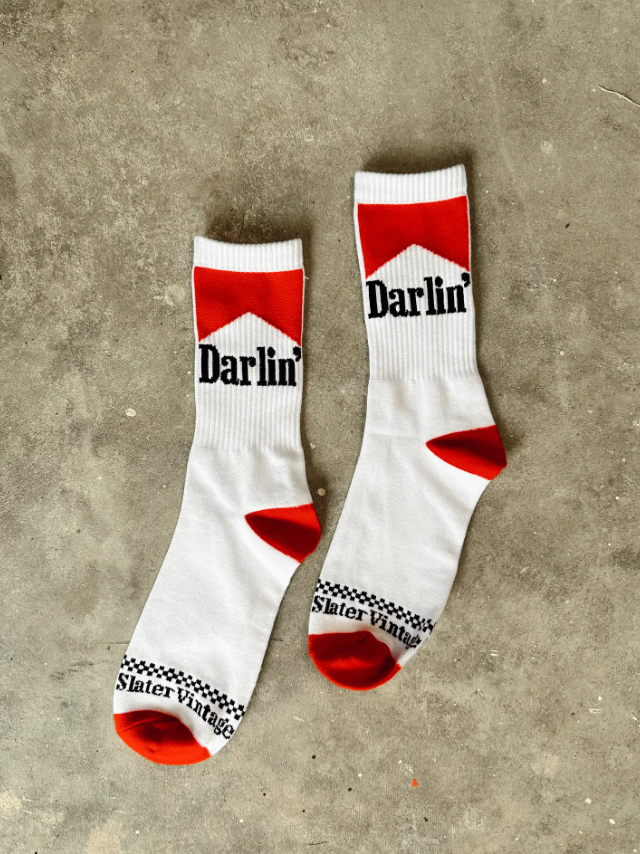 Darlin' Western Crew Socks