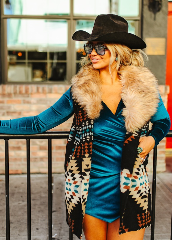Rodeo Rebel Faux Fur Vest