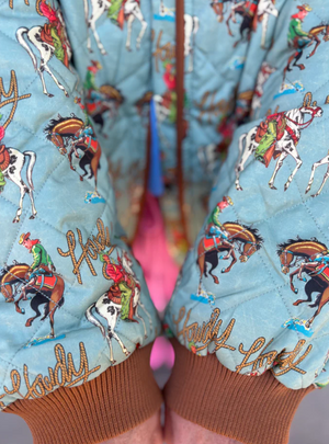 The Buckin’ Bronco Bomber Jacket