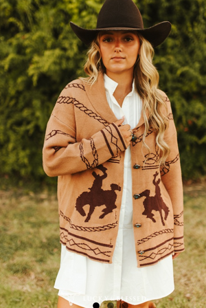 Stirrup Style Western Cardigan
