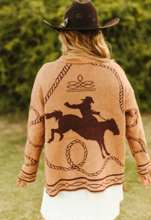 Stirrup Style Western Cardigan