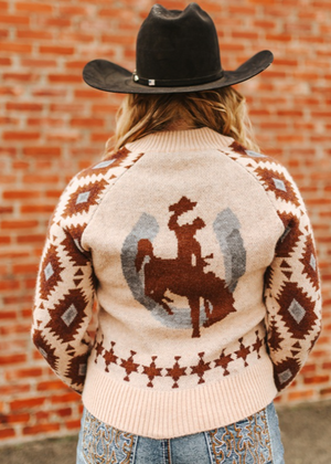 Open Range Knit Zip-up Sweater