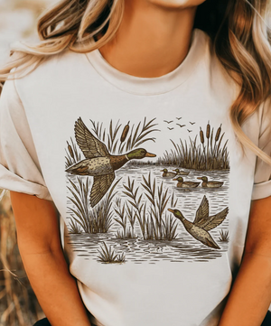 Flying Mallards Sweatshirts & T-Shirts (made 2 order) LC