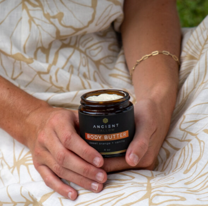 Orange & Vanilla Whipped Body Butter