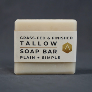 Plain & Simple Tallow Soap Bar