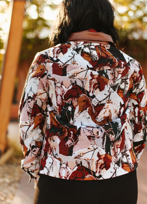 Homestead Honey Jacquard Horse Jacket