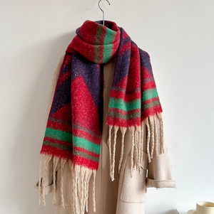 Western Winter Cozy Scarf Wrap