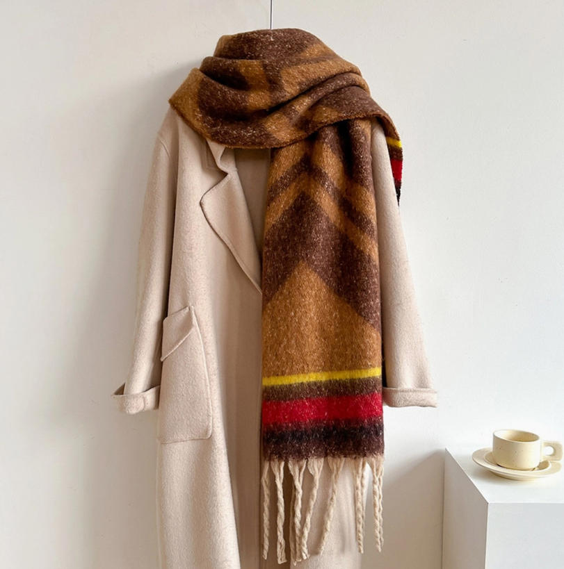 Western Winter Cozy Scarf Wrap