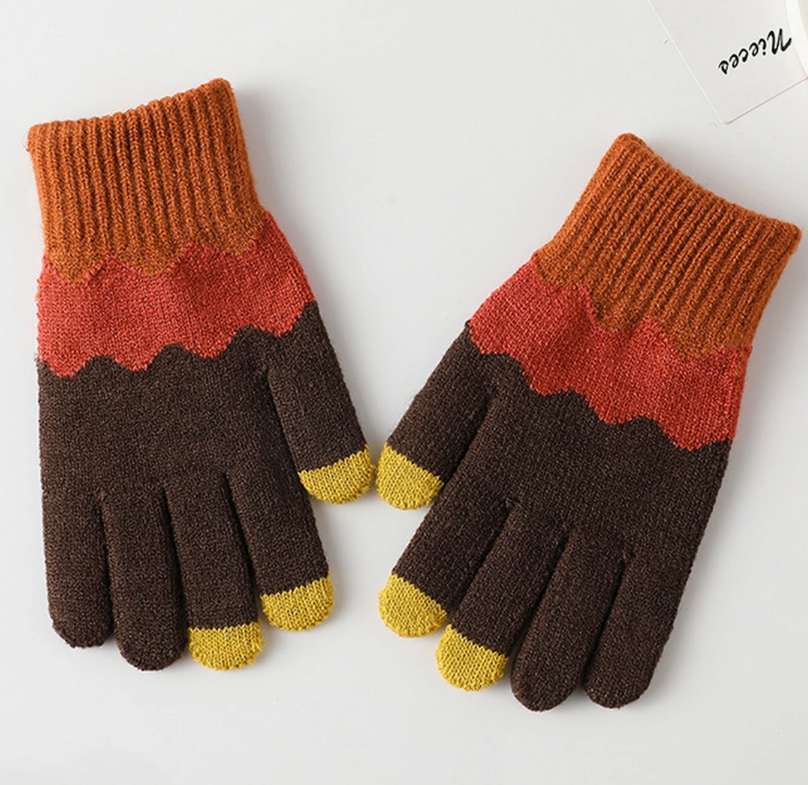 Warm Wave Knitted Gloves