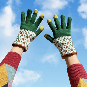 Happy Hands Knitted Gloves