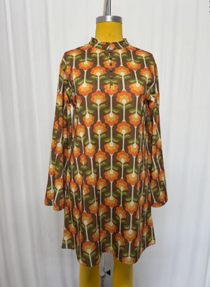 Cradle of Love Woman Retro Tulip Dress