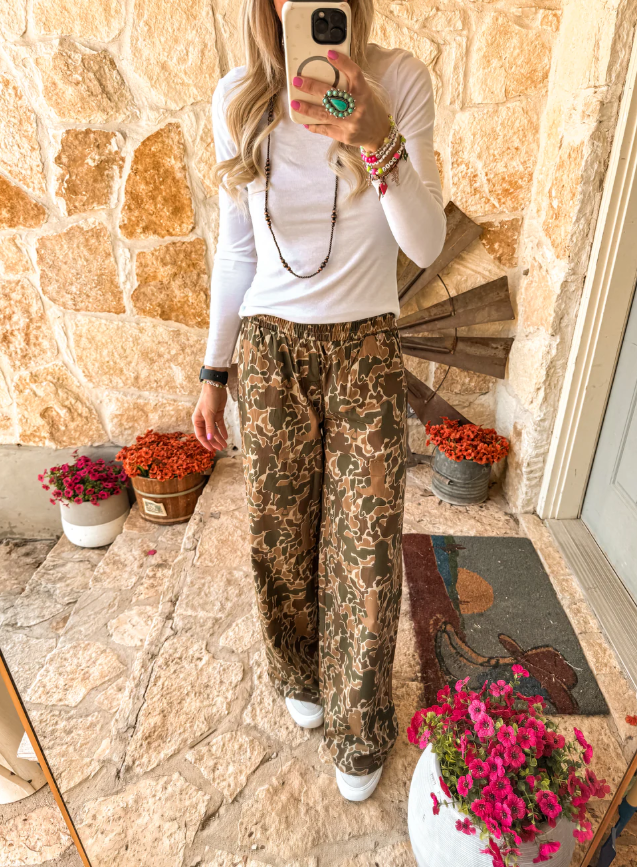 Secret Saddle Camo Pants